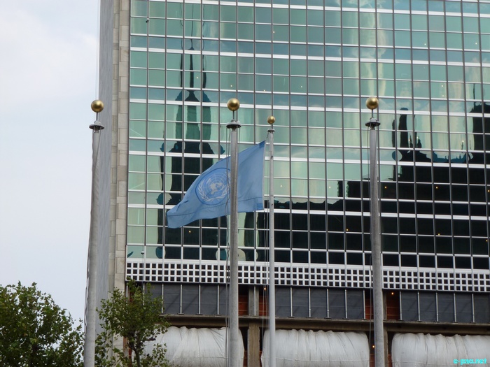 United Nations Secretariat Building at New York City