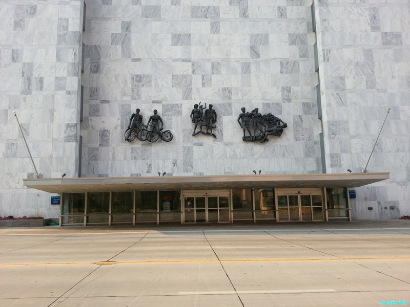 The downtown campus of Mayo Clinic, Rochester, Minnesota :: June 2012
