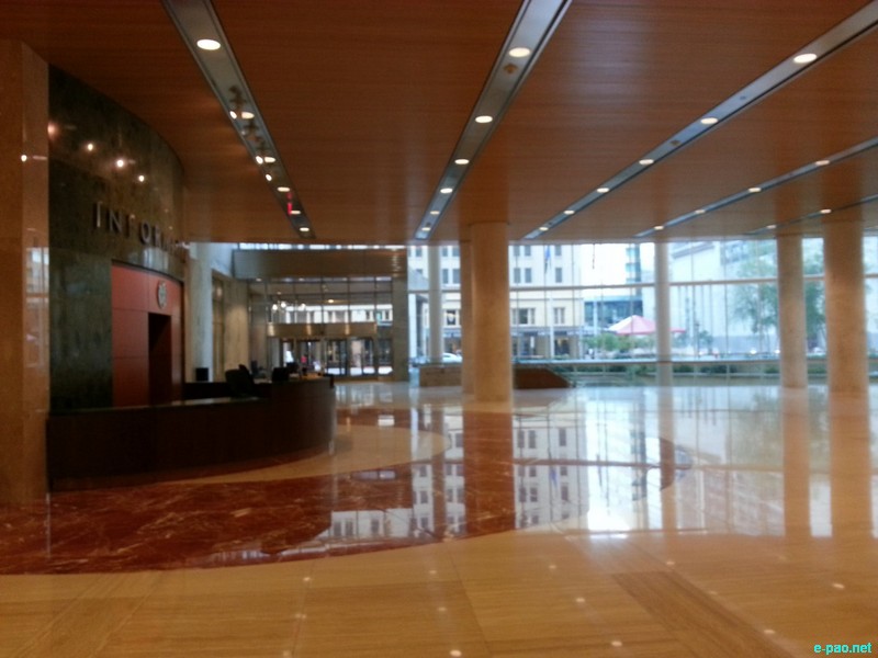 The downtown campus of Mayo Clinic, Rochester, Minnesota :: June 2012