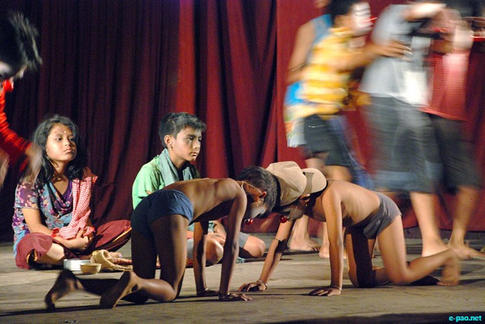 "Ningtambagi Mahao" at 42nd Short Play competition for Creative Directors at Imphal :: 11 October 2011