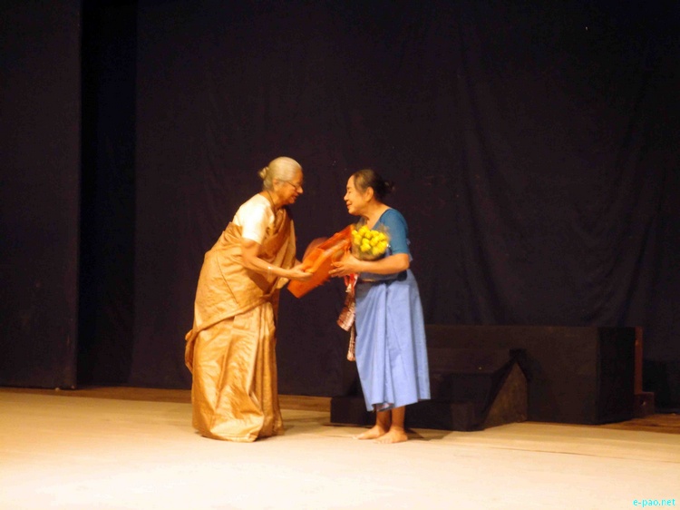 Award ceremony for Heisnam Kanhailal of 