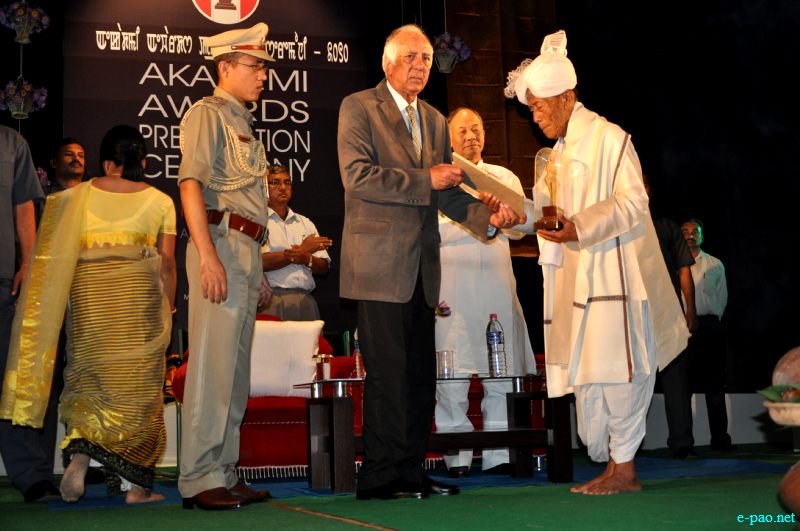 Akademi awards presentation ceremony for the year 2010 at JN Dance Academy Auditorium, Imphal ::  August 8, 2012