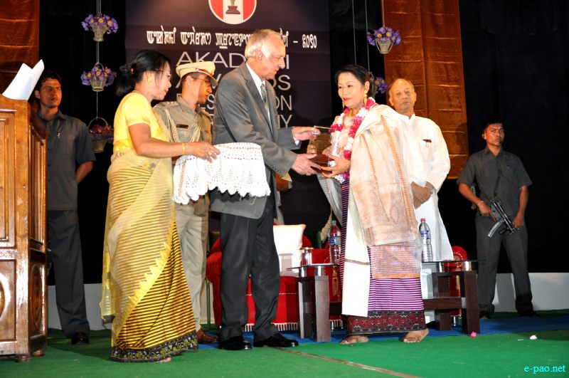 Akademi awards presentation ceremony for the year 2010 at JN Dance Academy Auditorium, Imphal ::  August 8, 2012
