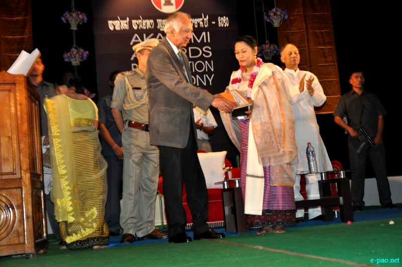 Akademi awards presentation ceremony for the year 2010 at JN Dance Academy Auditorium, Imphal ::  August 8, 2012