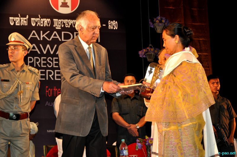 Akademi awards presentation ceremony for the year 2010 at JN Dance Academy Auditorium, Imphal ::  August 8, 2012