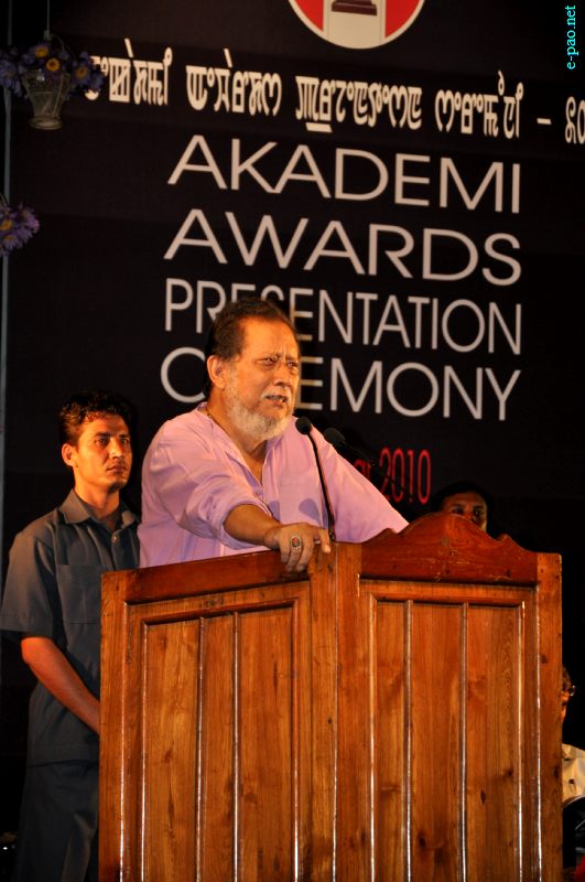 Akademi awards presentation ceremony for the year 2010 at JN Dance Academy Auditorium, Imphal ::  August 8, 2012