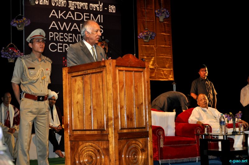 Akademi awards presentation ceremony for the year 2010 at JN Dance Academy Auditorium, Imphal ::  August 8, 2012