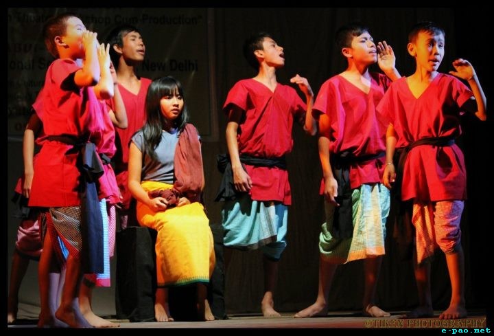 Kabui-Kei-Oiba at MDU Hall by  Children Theatre Workshop :: April 9 2012