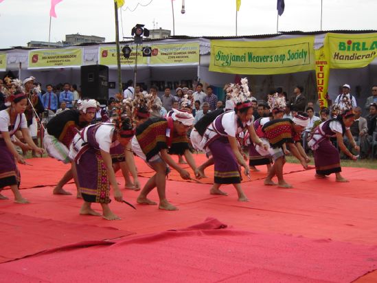 Traditional Folk Dance at Manipur Tourism Festival, 2006
