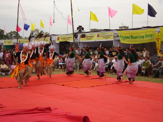 Traditional Folk Dance at Manipur Tourism Festival, 2006