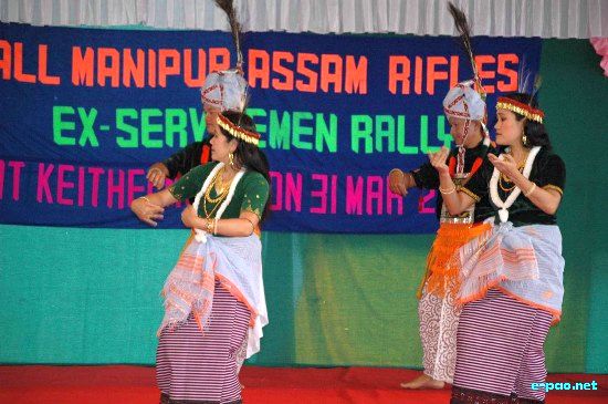 Lai-Haraoba Dance at Ex-Armymen Rally :: 30 March 2009