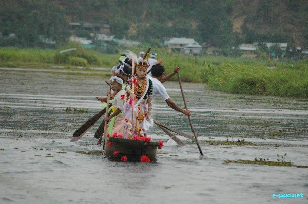 Boat Race at Thanga-Karang Ibudhou Khuman Pokpa Haraoba 2009