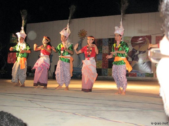 Manipuri Jagoi by Manipuri students at Hyderabad :: May 2008