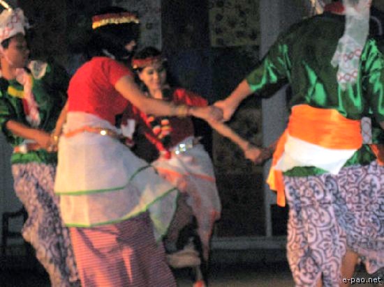 Manipuri Jagoi by Manipuri students at Hyderabad :: May 2008