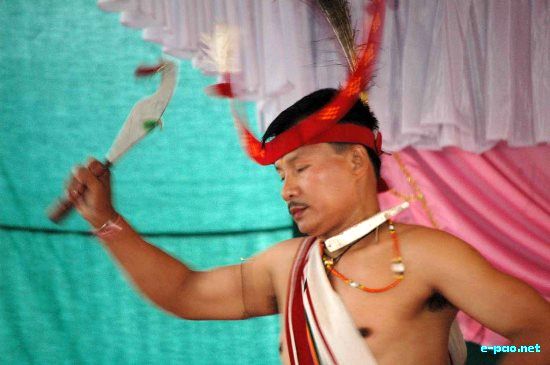 Kabui Naga Dance at Ex-Armymen Rally :: 30 March 2009