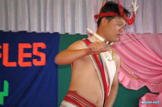Kabui Naga Dance at Ex-Armymen Rally :: 30 March 2009