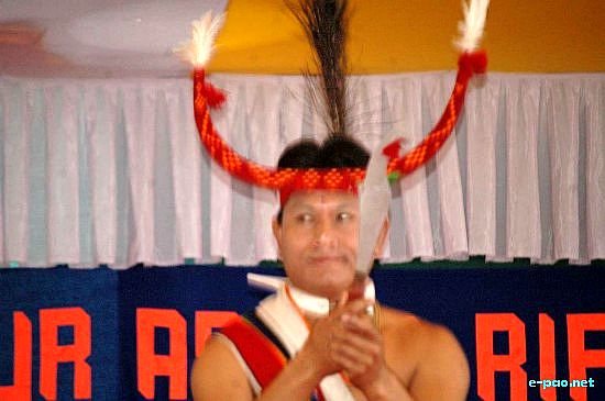 Kabui Naga Dance at Ex-Armymen Rally :: 30 March 2009