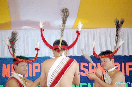 Kabui Naga Dance at Ex-Armymen Rally :: 30 March 2009