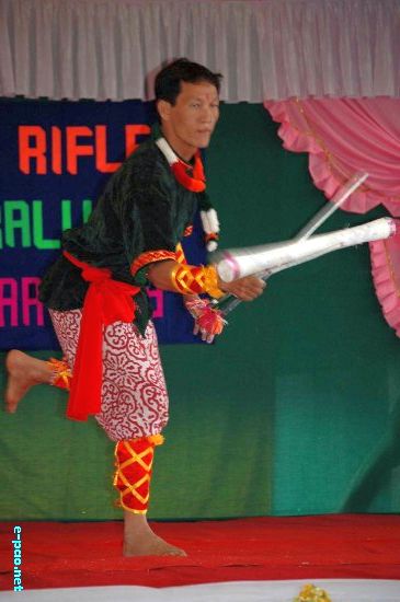 Stick  Dance at Ex-Armymen Rally :: 30 March 2009