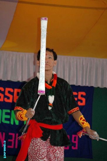 Stick  Dance at Ex-Armymen Rally :: 30 March 2009