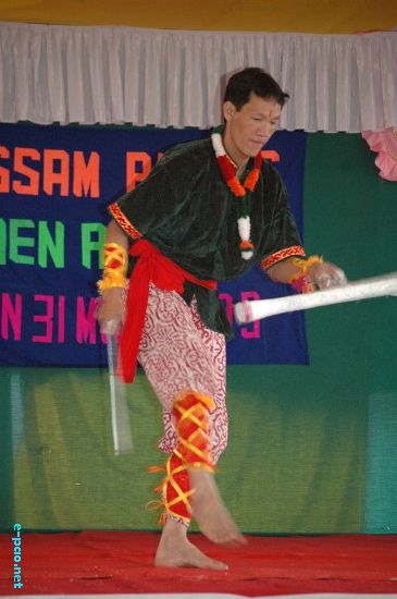 Stick Dance at Ex-Armymen Rally :: 30 March 2009