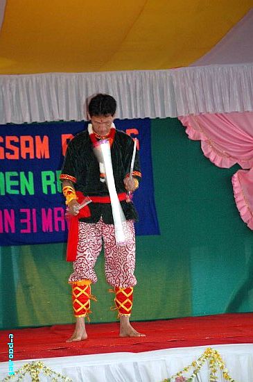 Stick  Dance at Ex-Armymen Rally :: 30 March 2009