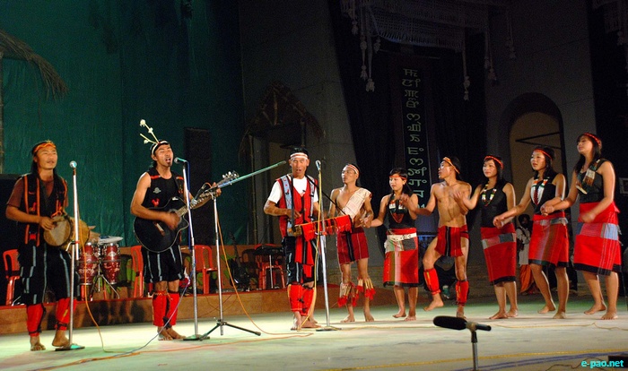 Tangkhul Cultural Dance at the Manipur Sangai Tourism Festival 2011 :: 27 November