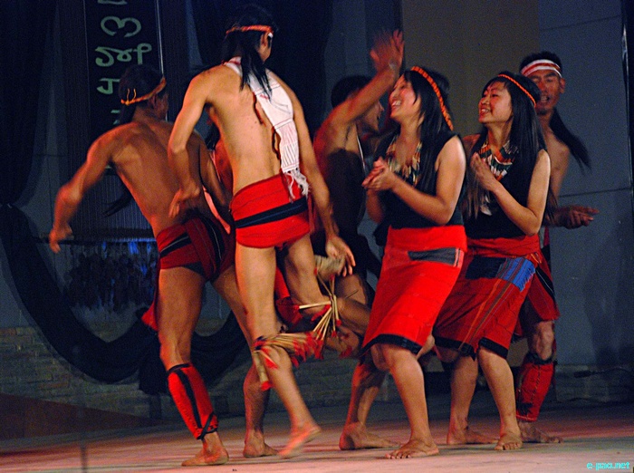 Tangkhul Cultural Dance at the Manipur Sangai Tourism Festival 2011 :: 27 November