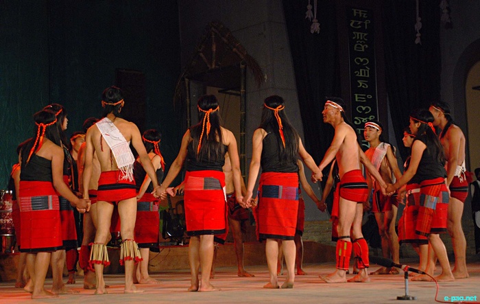 Tangkhul Cultural Dance at the Manipur Sangai Tourism Festival 2011 :: 27 November