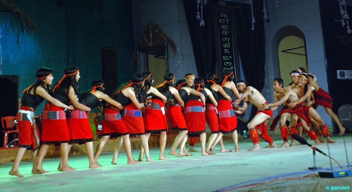 Tangkhul Cultural Dance at the Manipur Sangai Tourism Festival 2011 :: 27 November