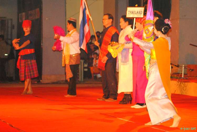 Thai Cultural Dance at the Manipur Sangai Tourism Festival 2011 :: 28 Nov 2011