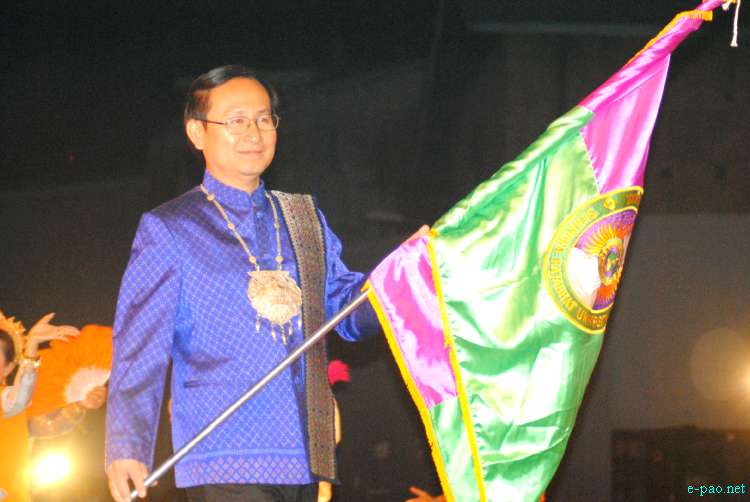Thai Cultural Dance at the Manipur Sangai Tourism Festival 2011 :: 28 Nov 2011
