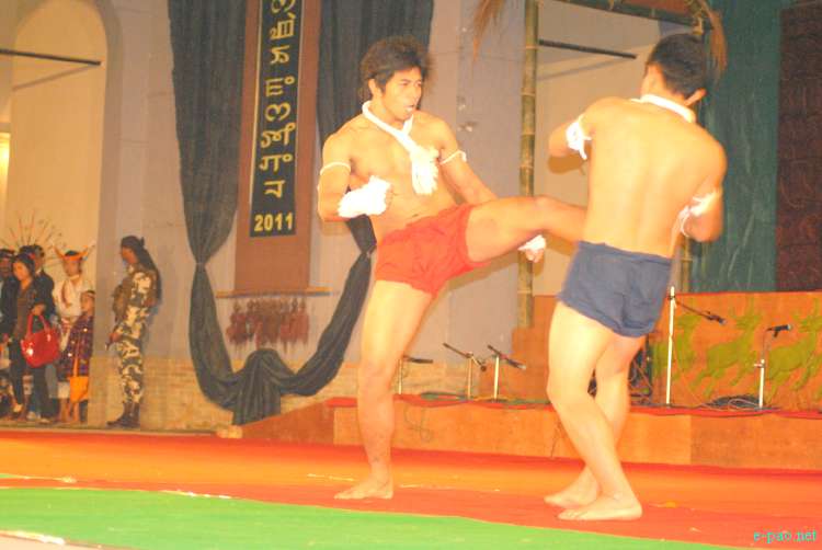 Thai Cultural Dance at the Manipur Sangai Tourism Festival 2011 :: 28 Nov 2011