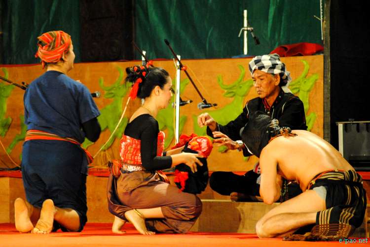 Thai Cultural Dance at the Manipur Sangai Tourism Festival 2011 :: 28 Nov 2011