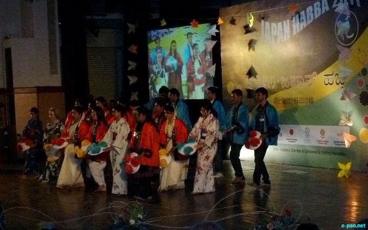 Manipuri Dance at Japan Habba 2011 in Bangalore