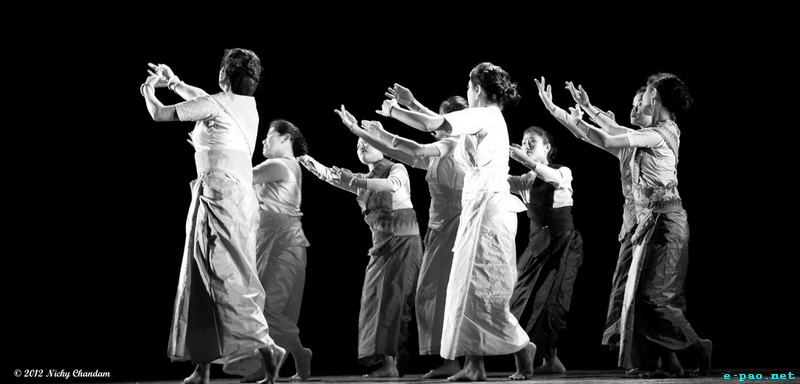 Manipuri Nrityashram Dance recital on Guru Rabindranath Tagore's poems :: 20th March 2012