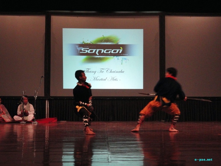 Dhol - Pung Chollom / Thang-Ta ::  Sangai - A Tribute to Manipuri Cinema at IISc Bangalore :: 18th March 2012