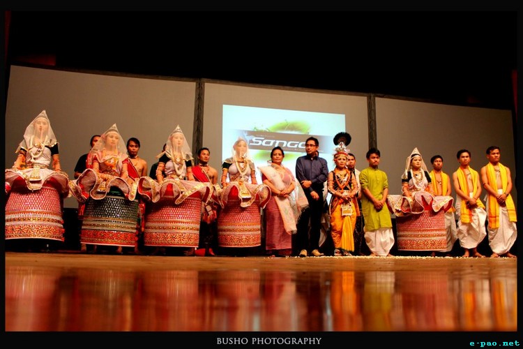 Manipuri Dance ::  Sangai - A Tribute to Manipuri Cinema at IISc Bangalore :: 18th March 2012
