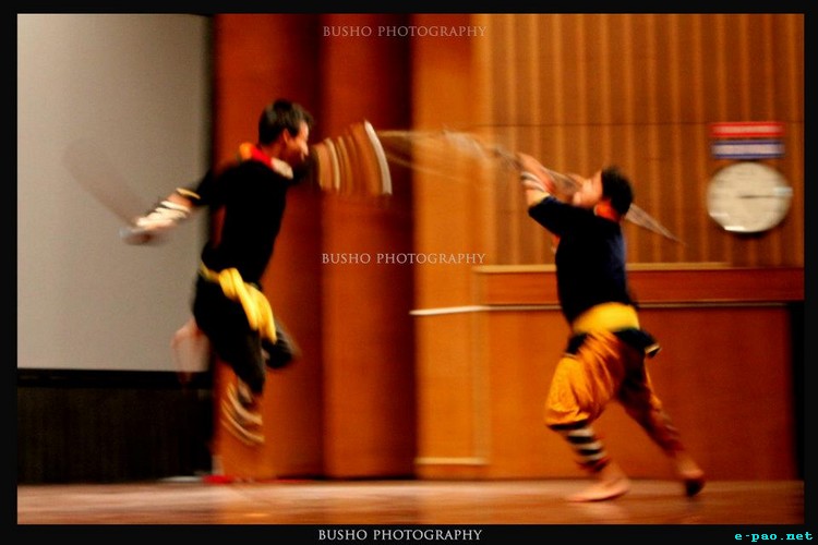 Manipuri Dance ::  Sangai - A Tribute to Manipuri Cinema at IISc Bangalore :: 18th March 2012