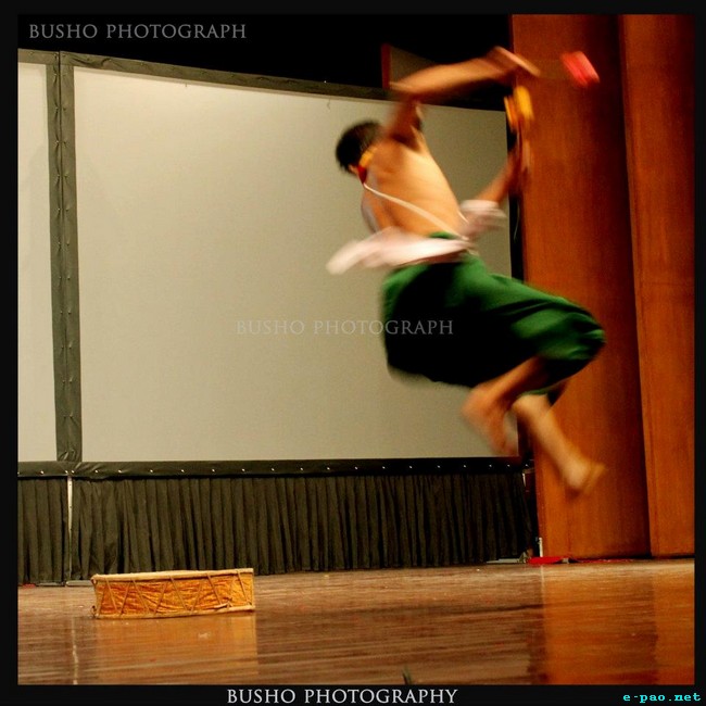Manipuri Dance ::  Sangai - A Tribute to Manipuri Cinema at IISc Bangalore :: 18th March 2012