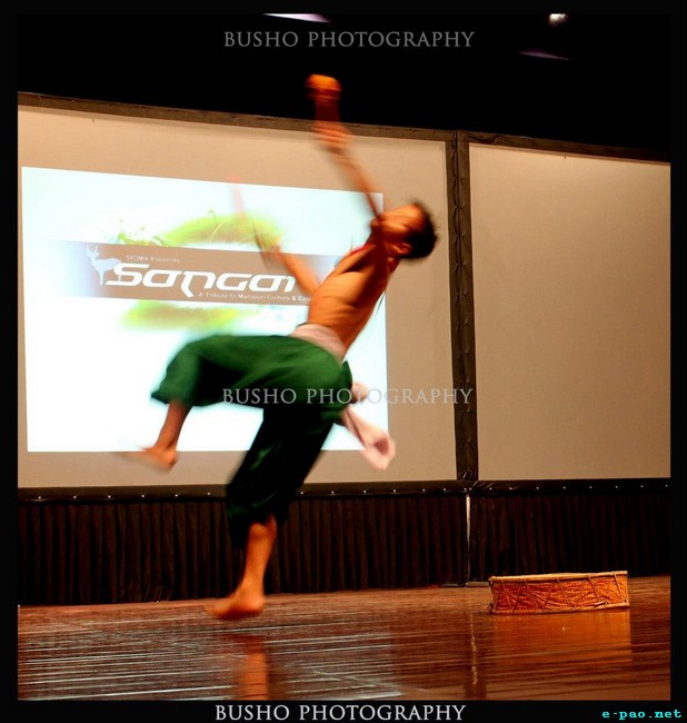 Manipuri Dance ::  Sangai - A Tribute to Manipuri Cinema at IISc Bangalore :: 18th March 2012