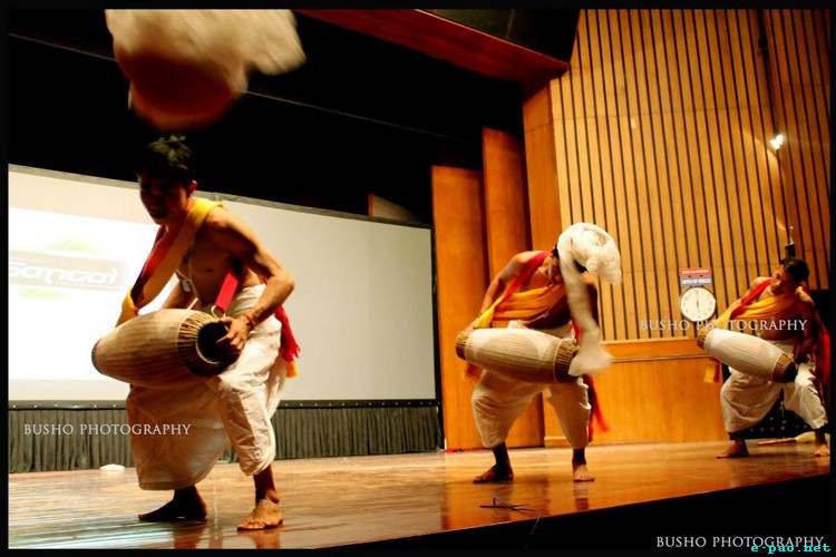 Manipuri Dance ::  Sangai - A Tribute to Manipuri Cinema at IISc Bangalore :: 18th March 2012