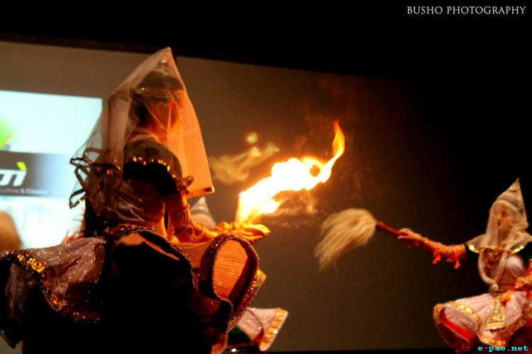 Manipuri Dance ::  Sangai - A Tribute to Manipuri Cinema at IISc Bangalore :: 18th March 2012