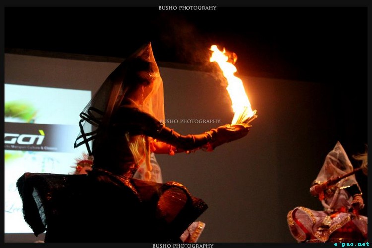 Manipuri Dance ::  Sangai - A Tribute to Manipuri Cinema at IISc Bangalore :: 18th March 2012