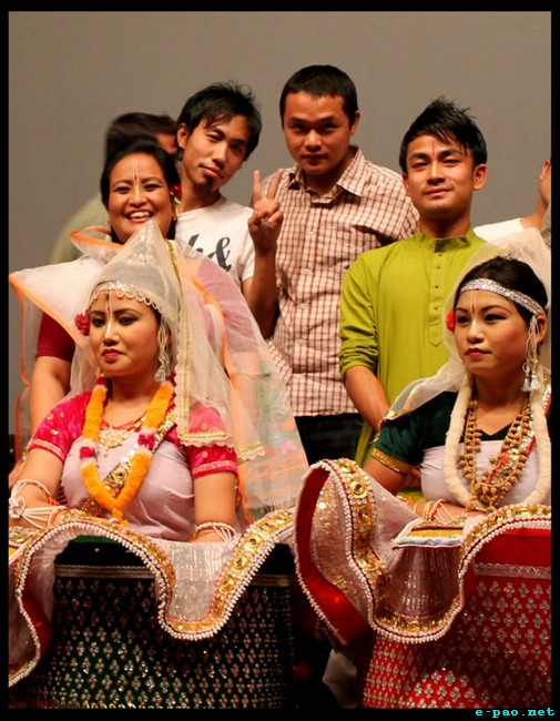 Manipuri Dance ::  Sangai - A Tribute to Manipuri Cinema at IISc Bangalore :: 18th March 2012