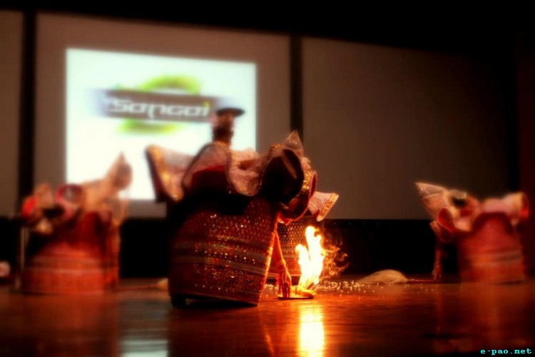 Manipuri Dance ::  Sangai - A Tribute to Manipuri Cinema at IISc Bangalore :: 18th March 2012