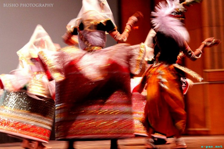 Manipuri Dance ::  Sangai - A Tribute to Manipuri Cinema at IISc Bangalore :: 18th March 2012