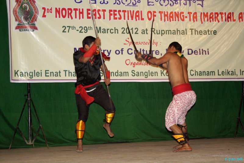 Young Artists at 2nd North East Festival of Thang-Ta  :: March 29 2012