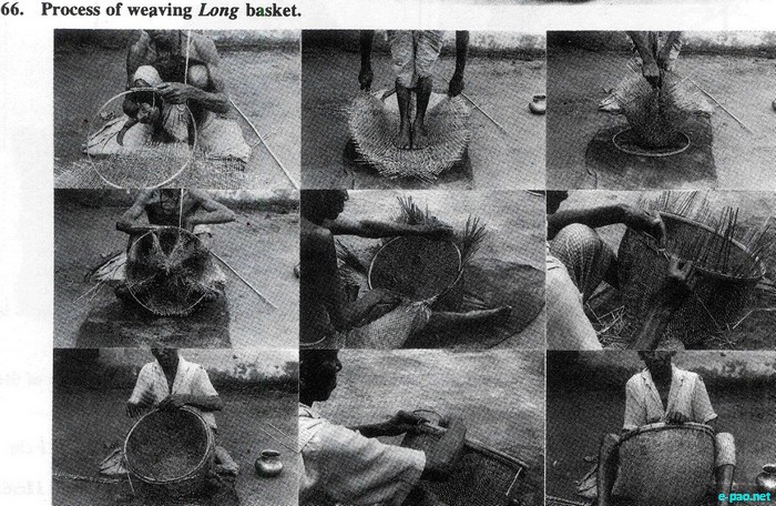 Measuring and Fishing Basket :: Cane and Bamboo Crafts of Manipur :: 2011