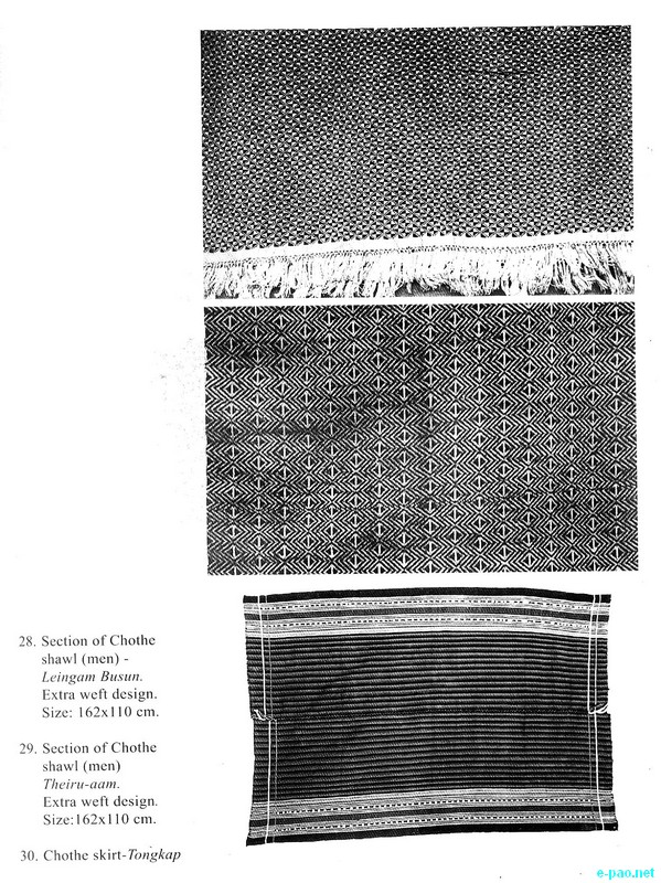 Chothe - Tribal hand woven fabrics of Manipur